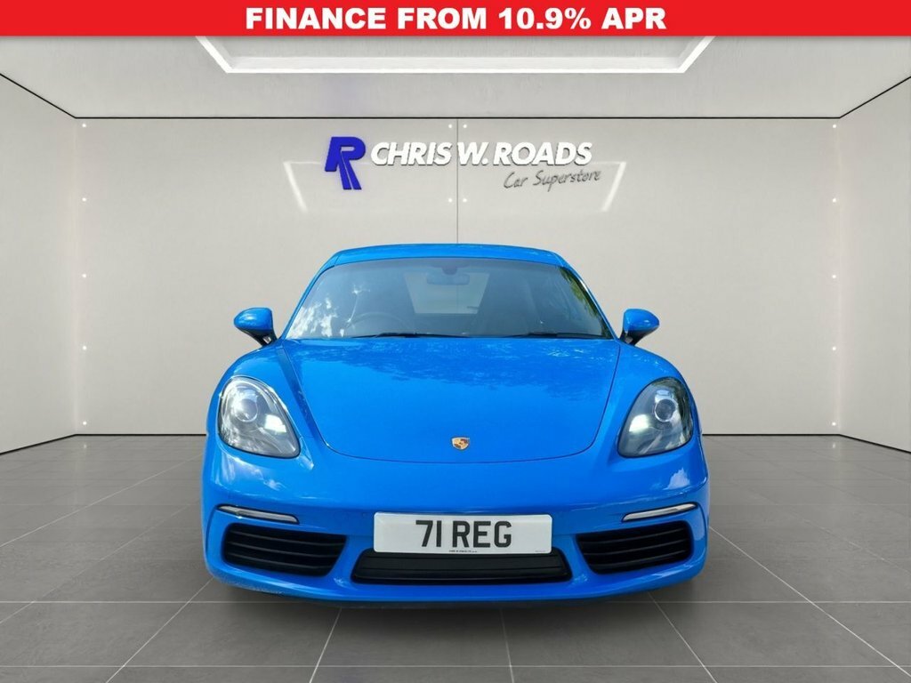 Porsche 718 Cayman Coupe Blue #6
