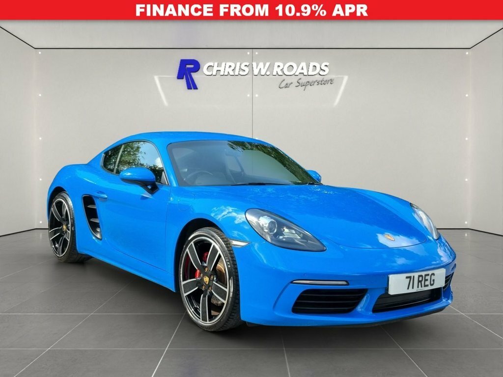 Porsche 718 Cayman Coupe Blue
