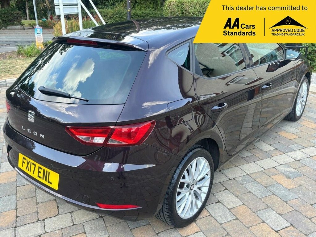 Seat Leon 1.6L Se Dynamic Technology Purple #5