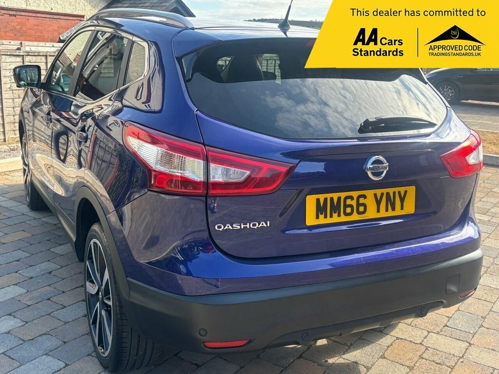 Nissan Qashqai 1.6L Tekna Blue #5