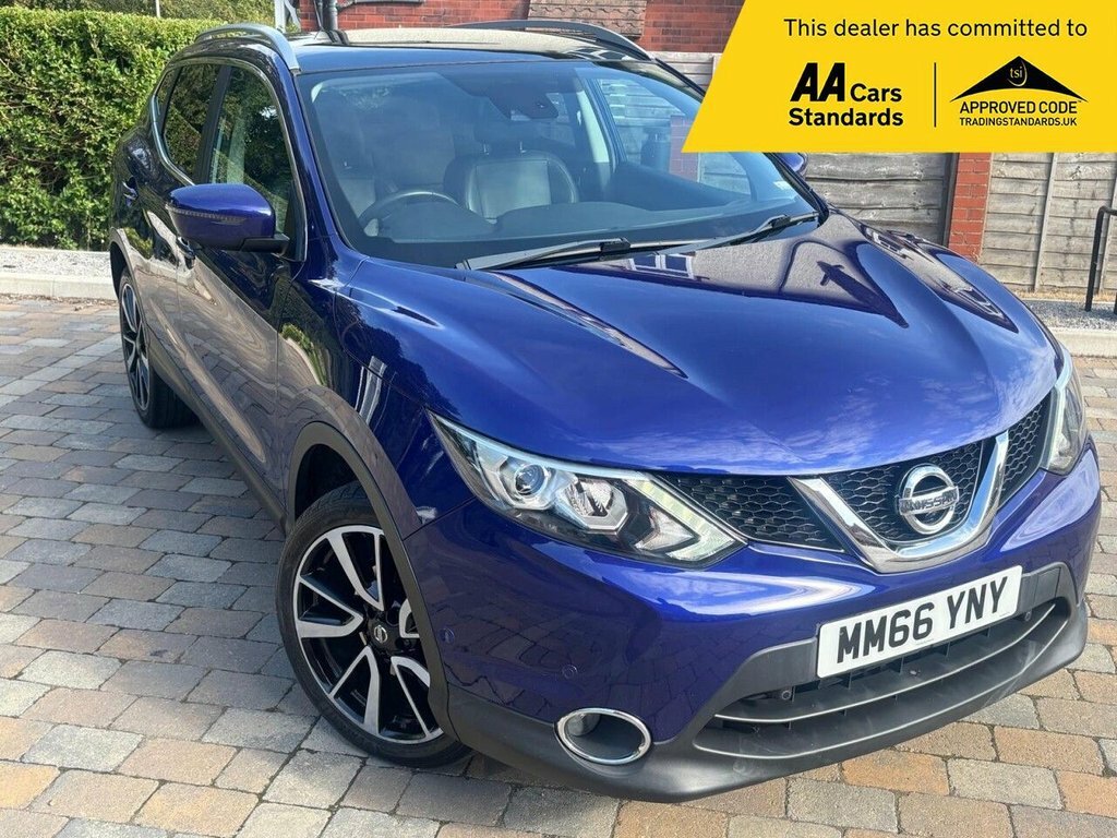 Nissan Qashqai 1.6L Tekna Blue #4