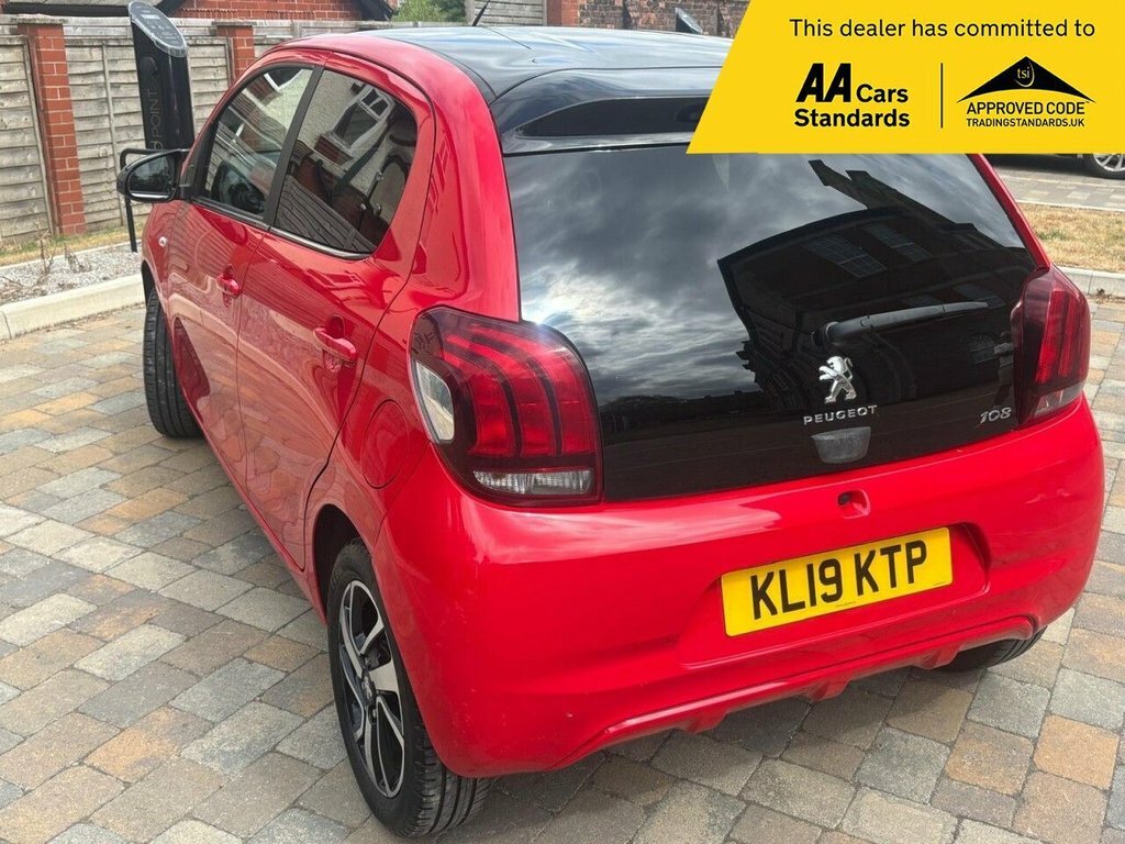 Peugeot 108 1L Allure Red #6