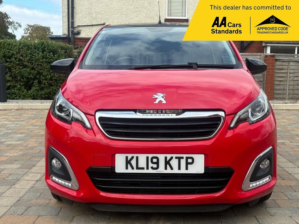 Peugeot 108 1L Allure Red #2