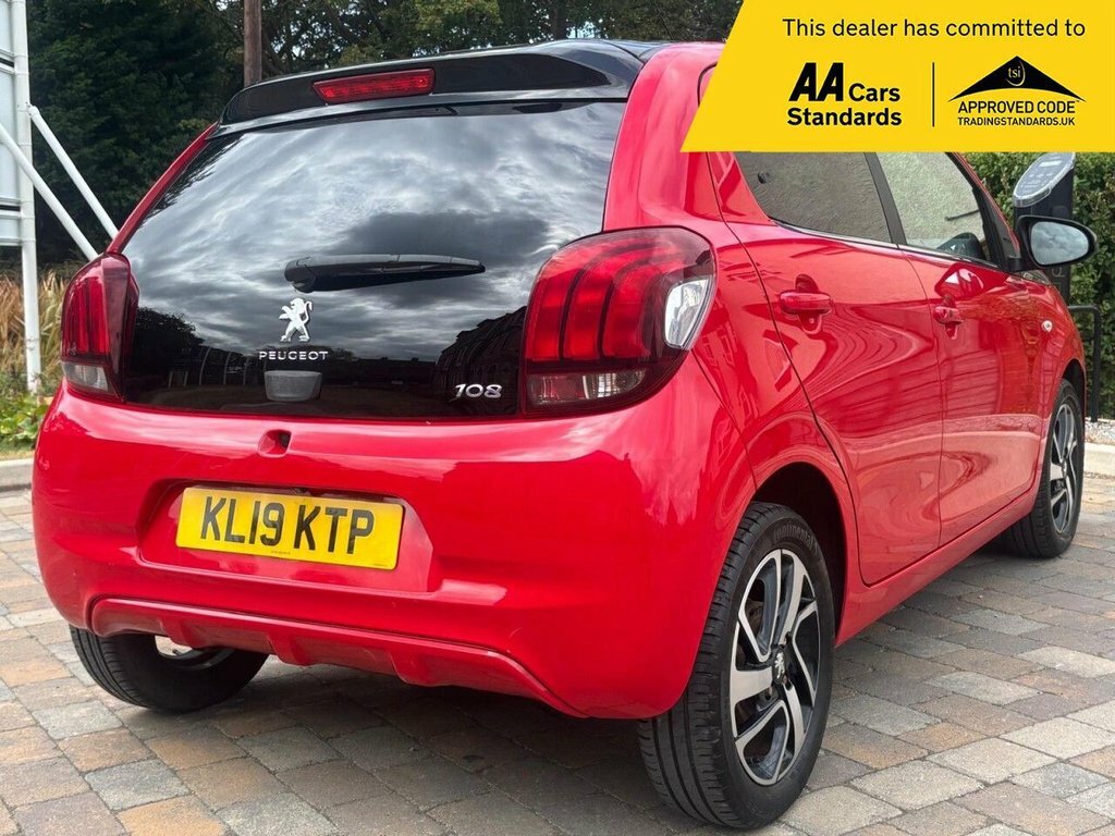 Peugeot 108 1L Allure Red #4