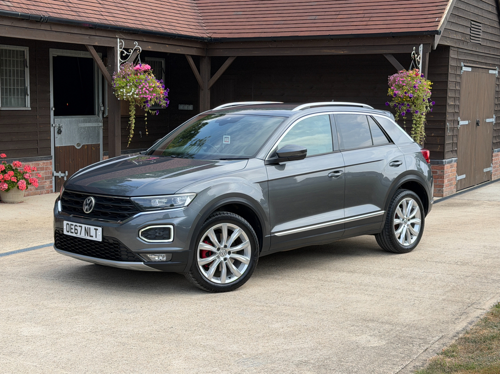 Volkswagen T-Roc 2018 1.5 Tsi Evo Sel Suv Euro 6 Silver #7
