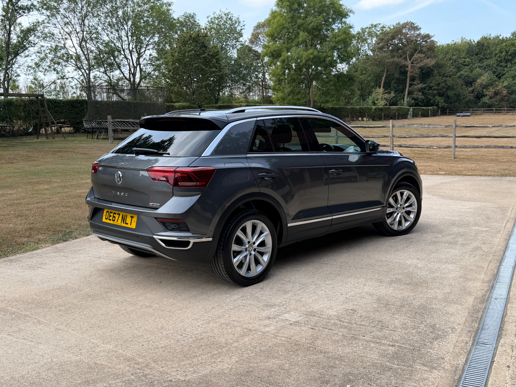 Volkswagen T-Roc 2018 1.5 Tsi Evo Sel Suv Euro 6 Silver #18