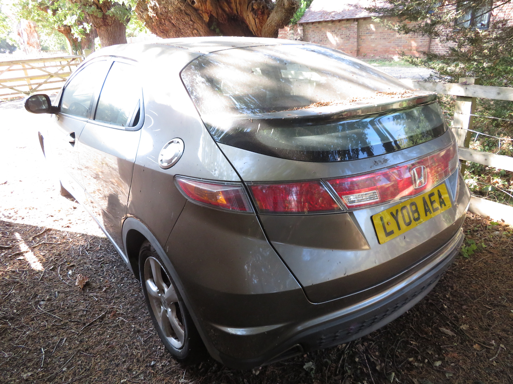 Honda Civic 1.8 L I-vtec Se I-shift Grey #4