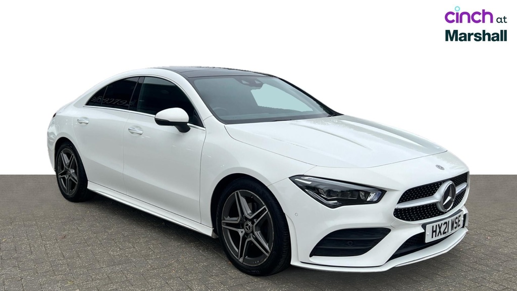 Mercedes-Benz CLA Class Cla 180 Amg Line Premium Plus Tip White #1