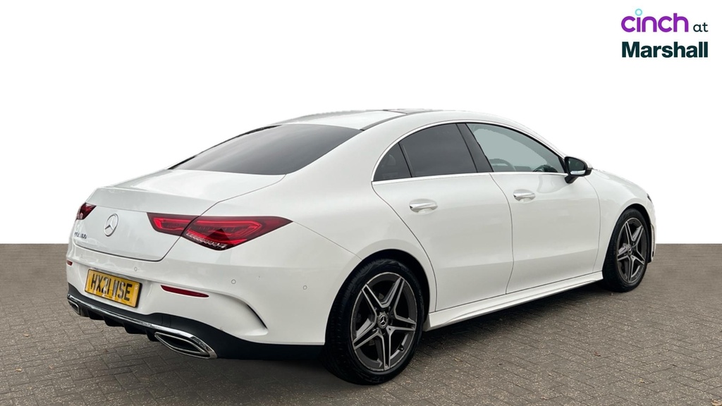 Mercedes-Benz CLA Class Cla 180 Amg Line Premium Plus Tip White #3