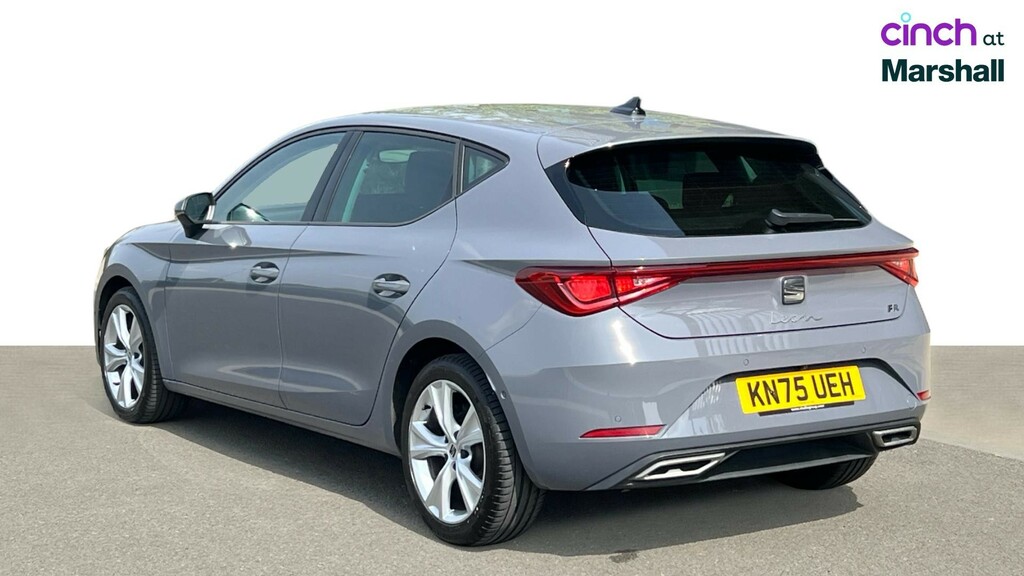 Seat Leon Seat Leon Estate Fr 1.5 Etsi Afv 150 7-Spd Dsg White #5