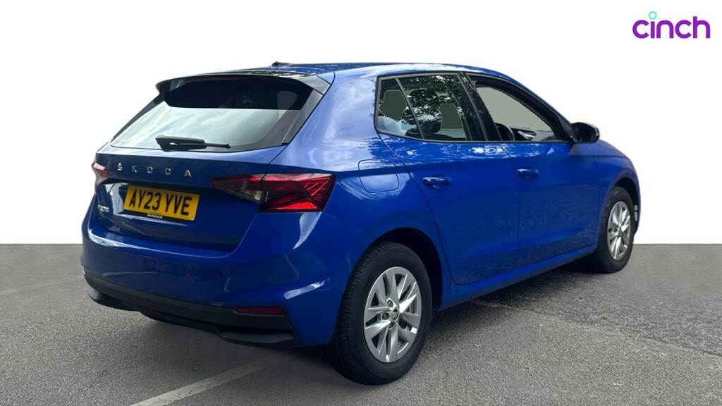 Skoda Fabia 1.0 Tsi Se Comfort Hatchback Blue #3