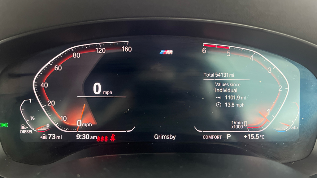 BMW 5 Series 520D M Sport Blue #23