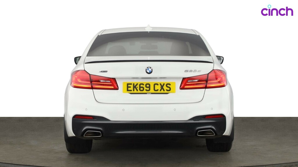 BMW 5 Series 520D M Sport Blue #4