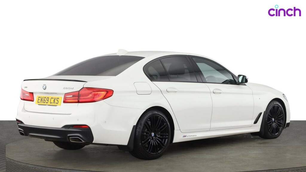 BMW 5 Series 520D M Sport Blue #3