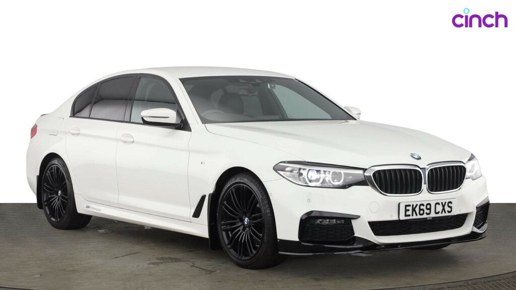 BMW 5 Series 520D M Sport Blue #1