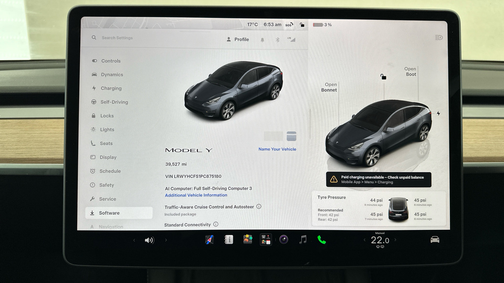 Tesla Model Y Suv Rwd 346 Ps - Heated Steeri Grey #18