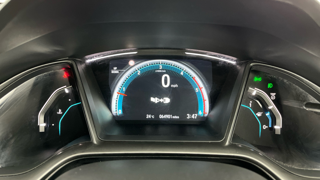 Honda Civic 1.0 Vtec Turbo Sr Euro 6 Ss Grey #22