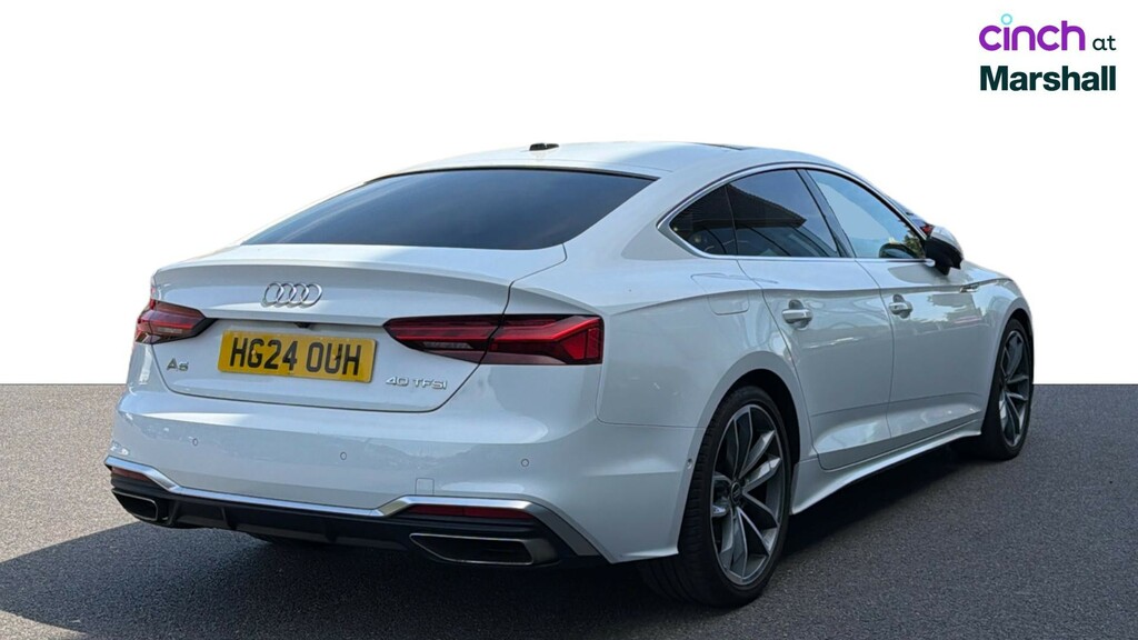 Audi A5 2.0 Tfsi 35 S Line S Tronic Euro 6 Ss Grey #3