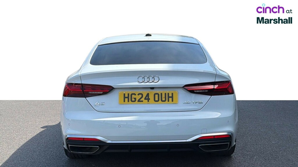 Audi A5 2.0 Tfsi 35 S Line S Tronic Euro 6 Ss Grey #4