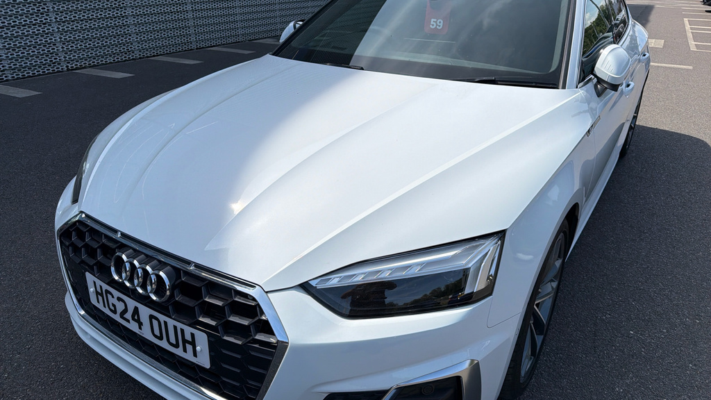 Audi A5 2.0 Tfsi 35 S Line S Tronic Euro 6 Ss Grey #19