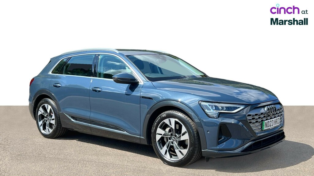 Audi Q8 e tron 250Kw 50 Quattro 95Kwh S Line 2023 Blue #1
