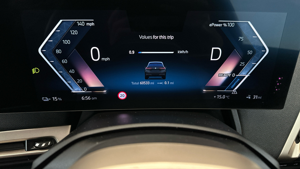 BMW iX 40 76.6Kwh M Sport Edition Xdrive Blue #24