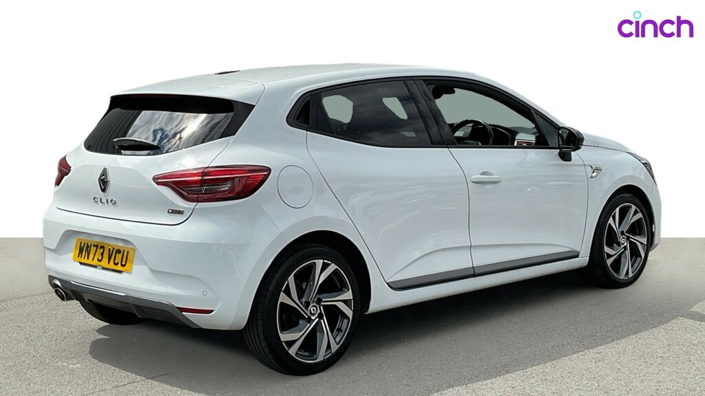 Renault Clio 1.0 Tce Rs Line Hatchback Euro 6 White #3