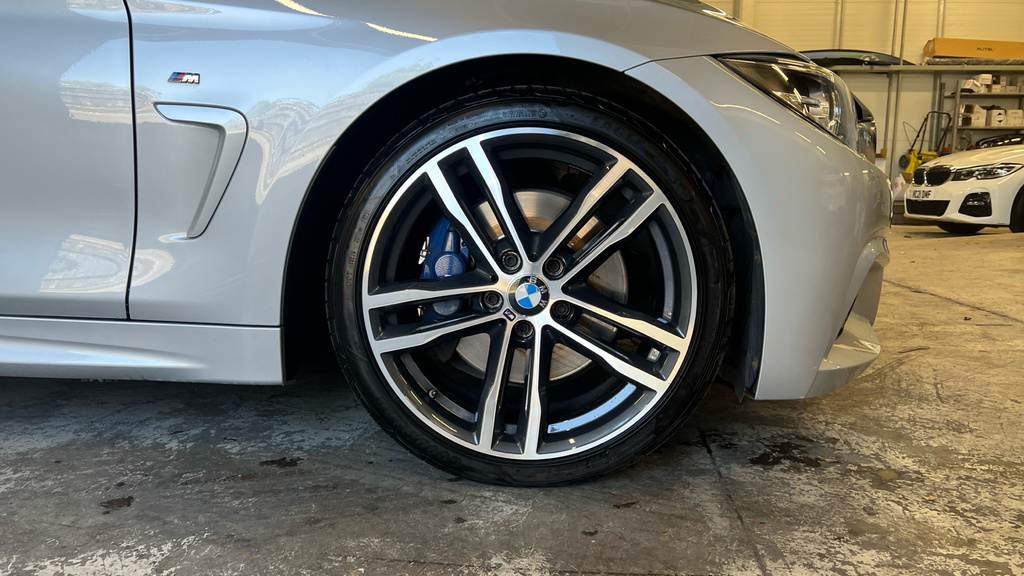 BMW 4 Series 435D Xdrive M Sport White #23