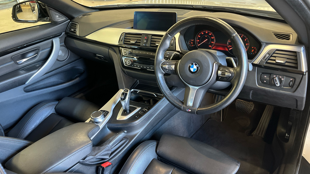 BMW 4 Series 435D Xdrive M Sport White #13