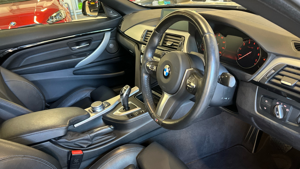 BMW 4 Series 435D Xdrive M Sport White #11