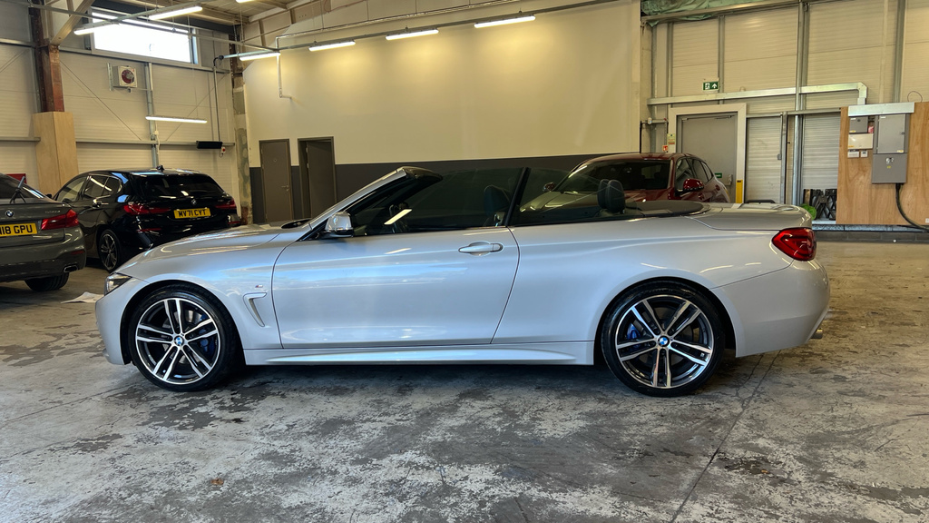 BMW 4 Series 435D Xdrive M Sport White #8