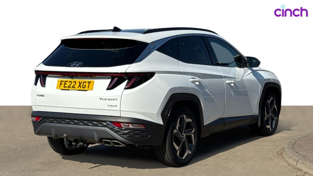Hyundai Tucson T-gdi N Line White #3