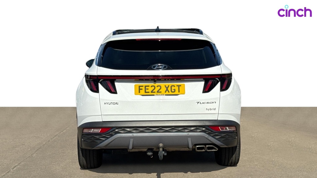 Hyundai Tucson T-gdi N Line White #4