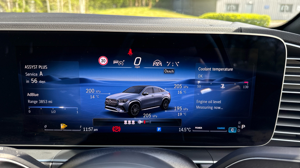 Mercedes-Benz GLE Coupe Amg Line Silver #33
