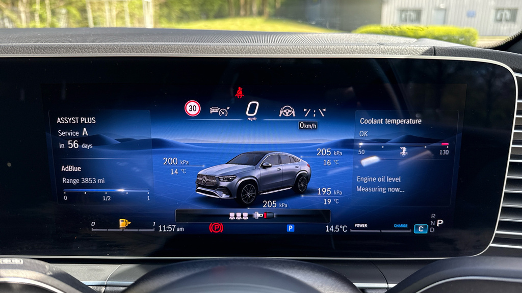 Mercedes-Benz GLE Coupe Amg Line Silver #32