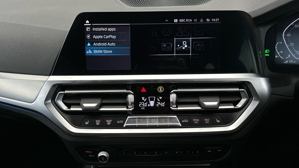 BMW 3 Series 320I M Sport Saloon Blue #19