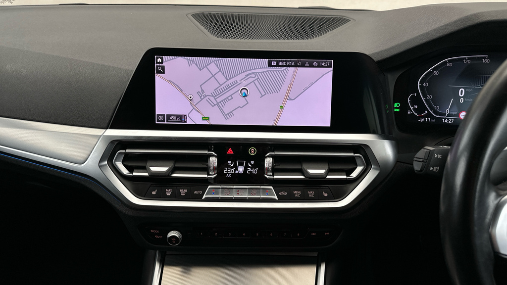 BMW 3 Series 320I M Sport Saloon Blue #22