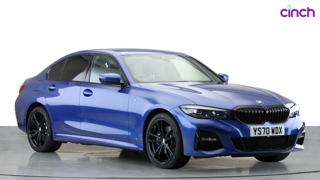 BMW 3 Series 320I M Sport Saloon Blue #1