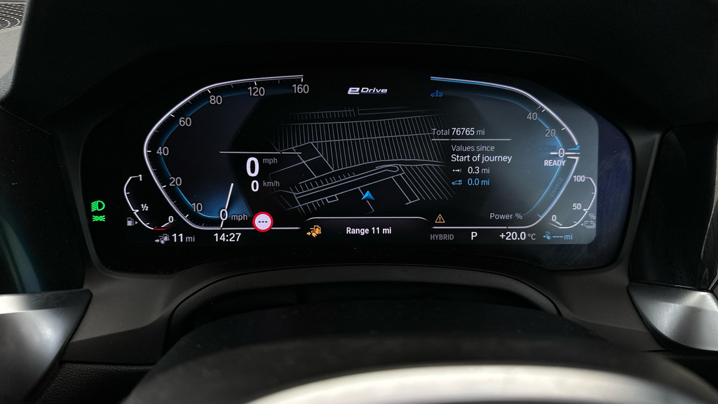 BMW 3 Series 320I M Sport Saloon Blue #23
