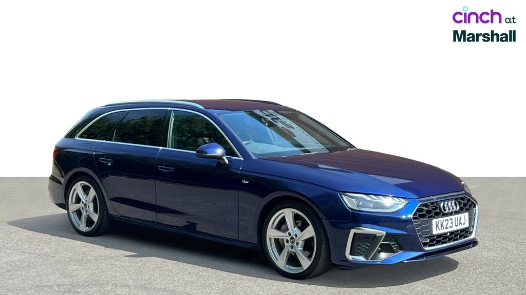 Audi A4 Avant Avant Black Edition 35 Tfsi 150 Ps S Tronic Blue #1