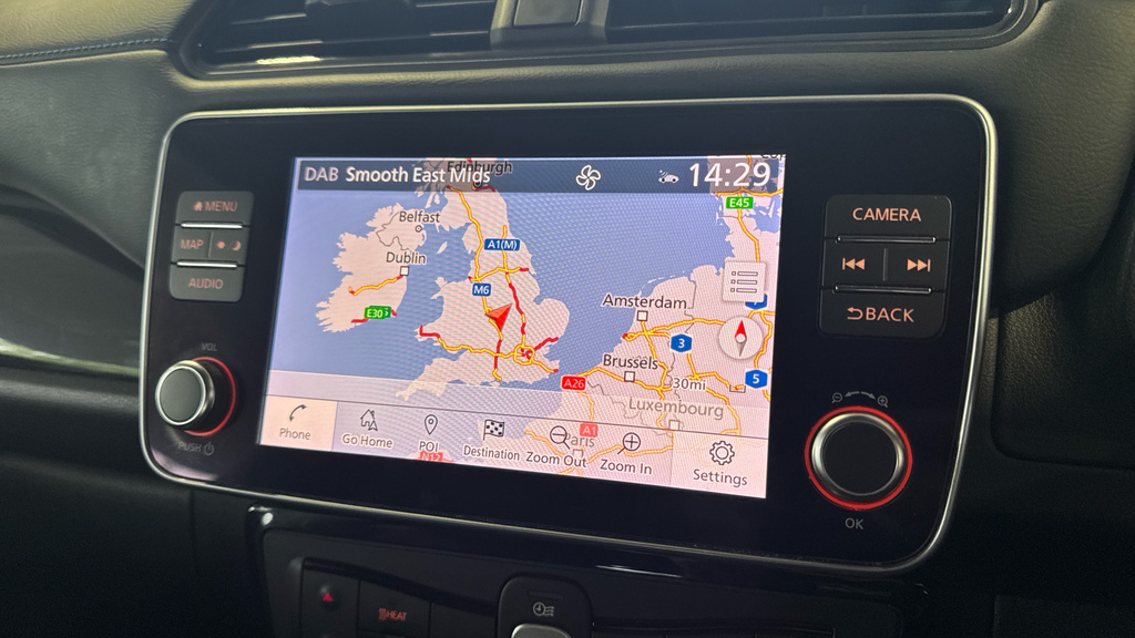 Nissan Leaf 110Kw N-connecta 39Kwh 2022 Grey #11