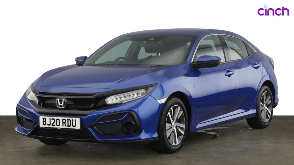 Honda Civic 2020 1.0 Vtec Turbo Sr Euro 6 Ss Blue #7