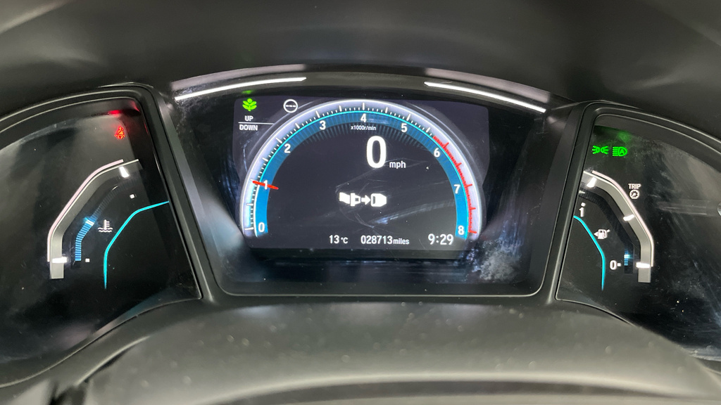 Honda Civic 2020 1.0 Vtec Turbo Sr Euro 6 Ss Blue #20
