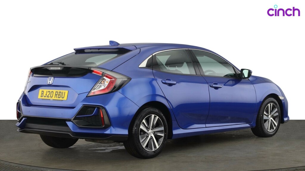 Honda Civic 2020 1.0 Vtec Turbo Sr Euro 6 Ss Blue #3