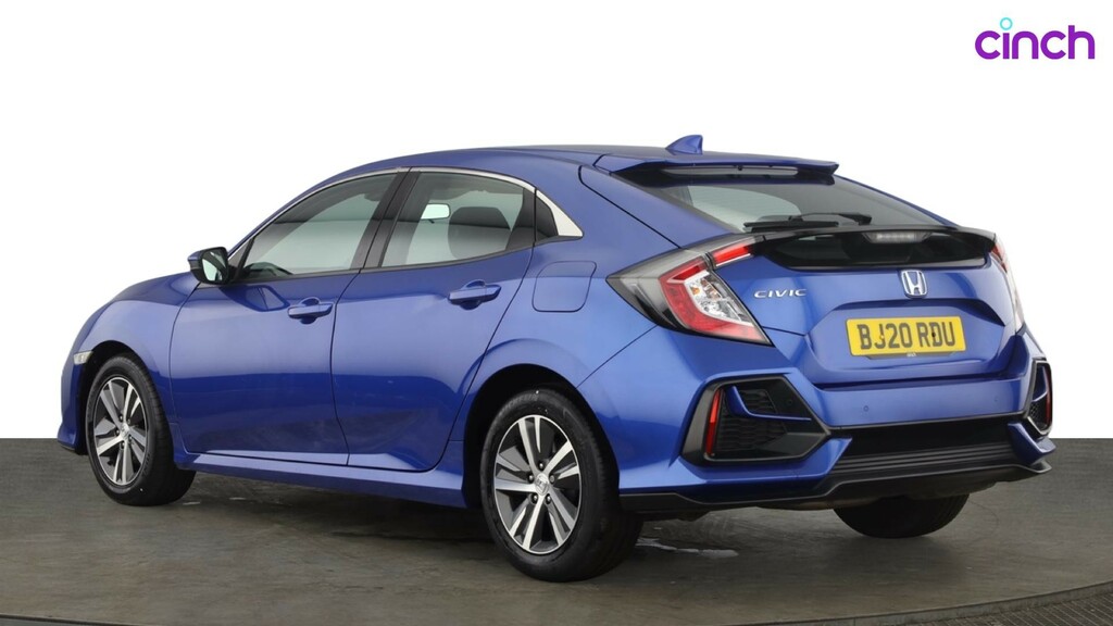 Honda Civic 2020 1.0 Vtec Turbo Sr Euro 6 Ss Blue #5