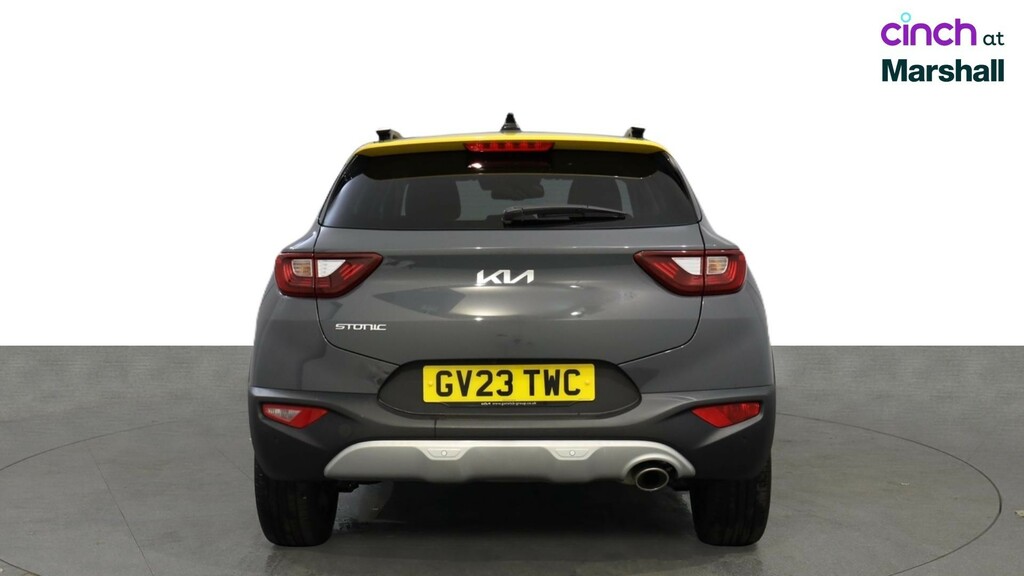 Kia Stonic 1.0 T-gdi Isg 48V Gt-line S Black #4