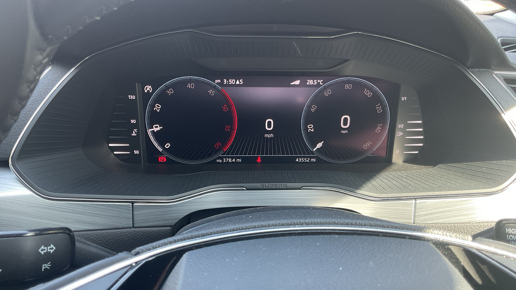 Skoda Superb 2.0 Tsi 190 Sport Line Plus Dsg Blue #13
