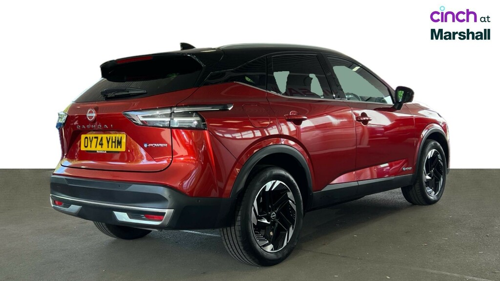 Nissan Qashqai 1.5 E-power N-connecta Red #3