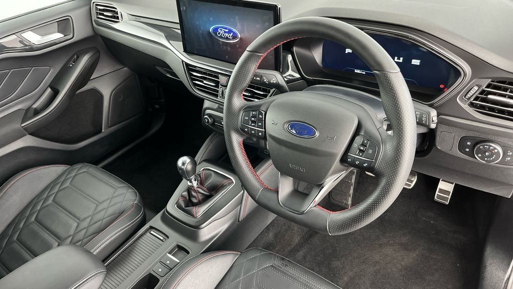 Ford Focus 1.0 Ecoboost Hybrid Mhev St-line X 5Dr- With Drive Blue #9