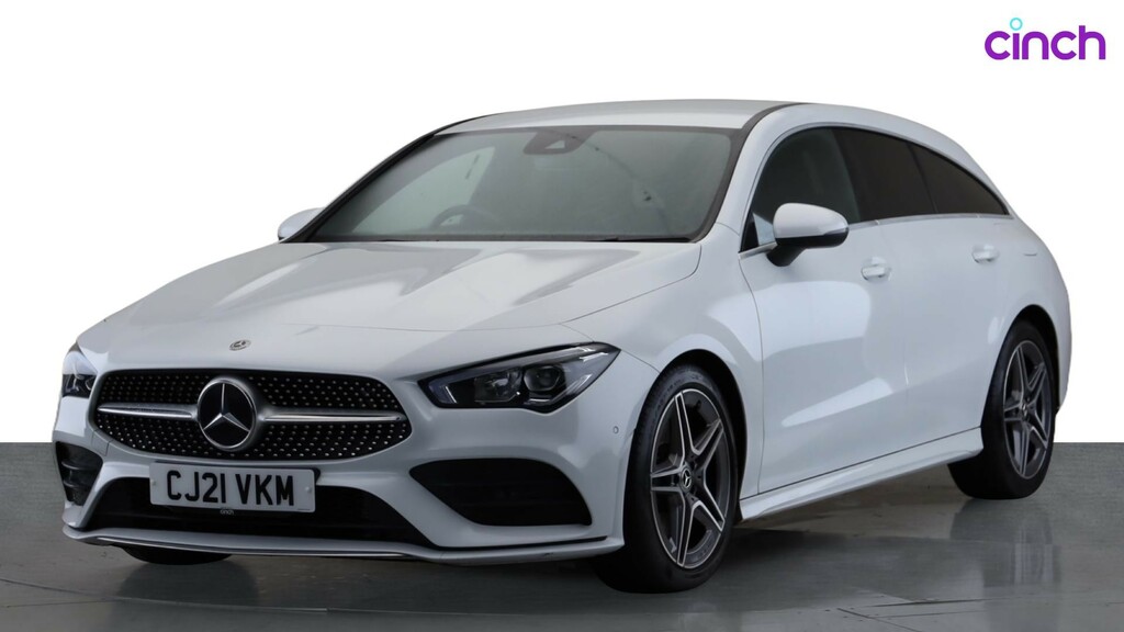 Mercedes-Benz CLA Class 1.3 Cla250e 15.6Kwh Amg Line Premium Plus Coupe White #10